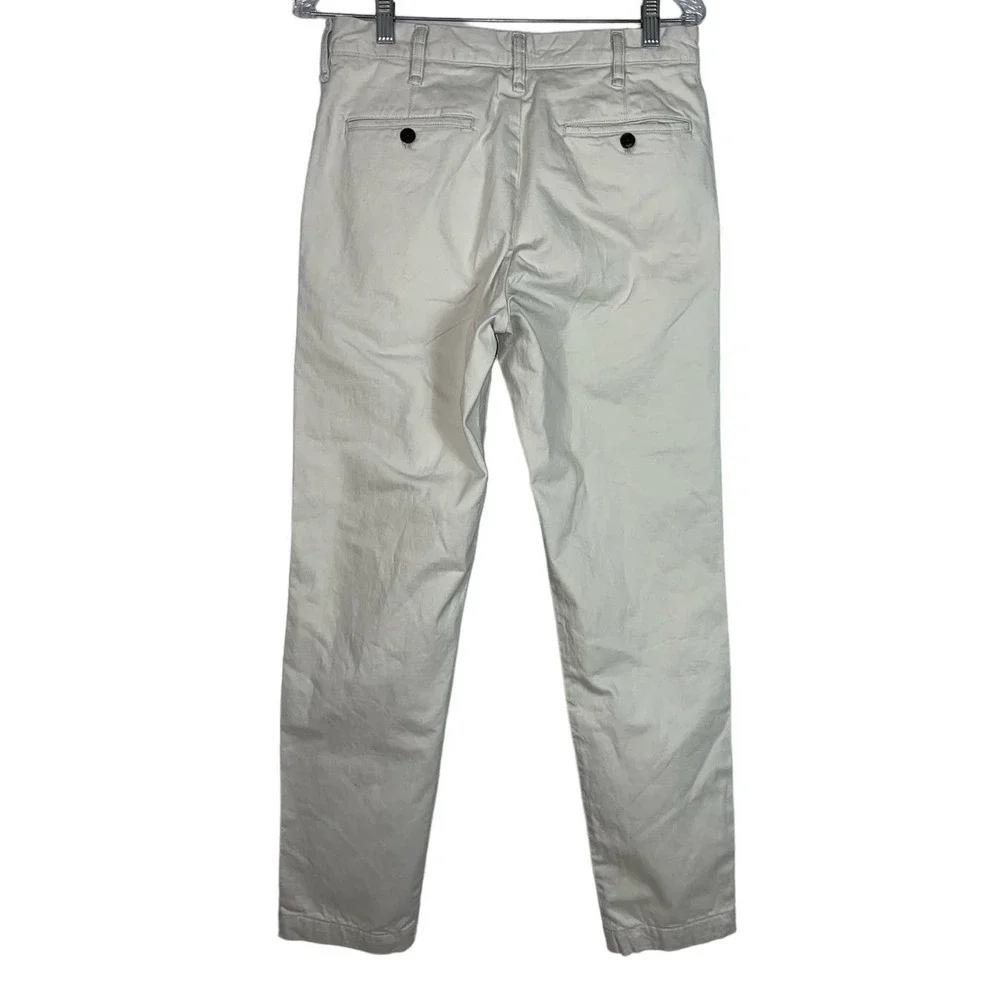 NWT   ZARA Khaki Cream The Premium Chino Pants- Men's        Size: 30 - Picture 2 of 3